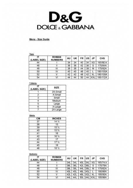 dolce gabbana mens t shirts|dolce gabbana shirt size chart.